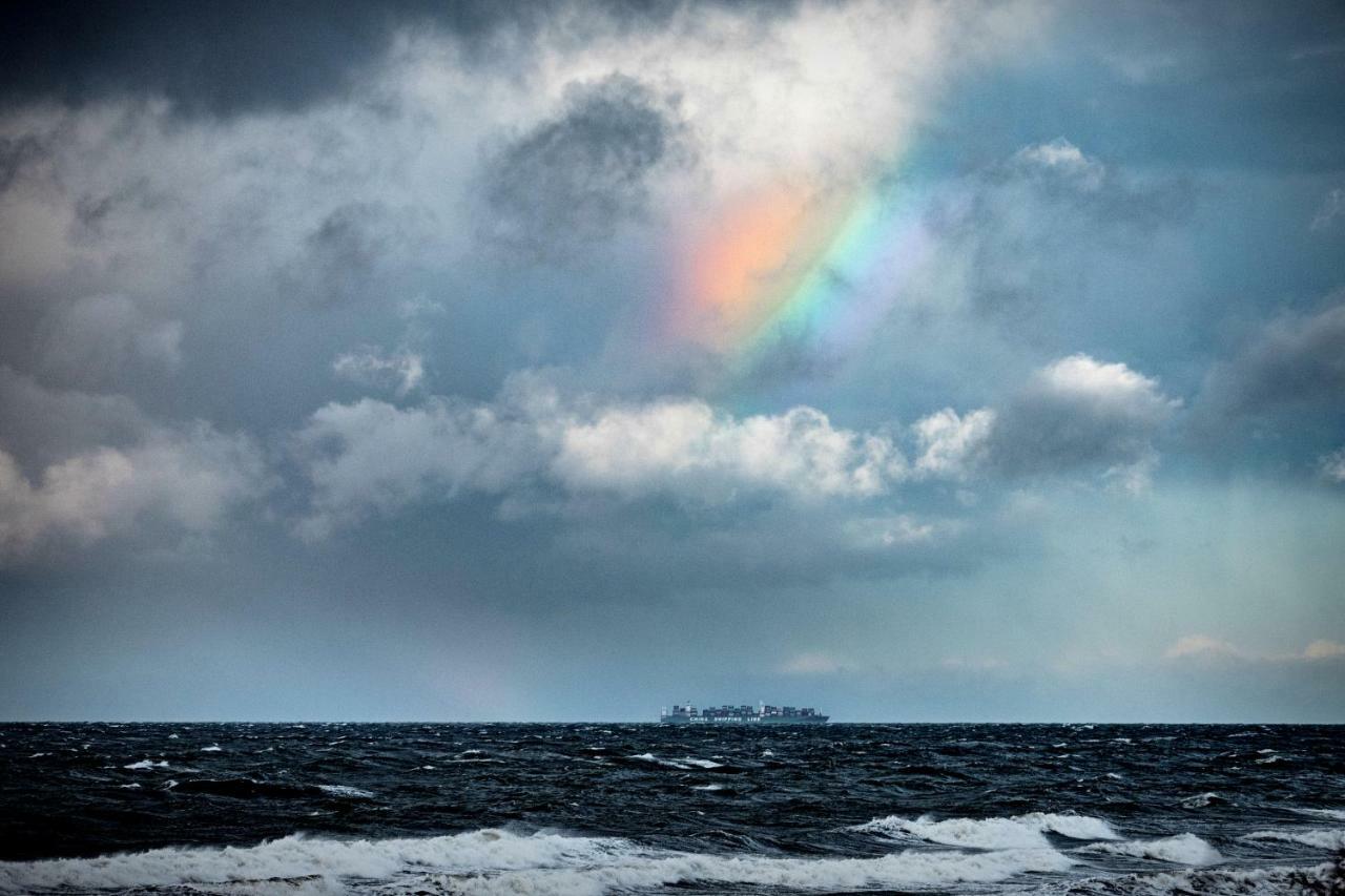 Ferienhaus Nordbrise ดรันส์เคอ ภายนอก รูปภาพ